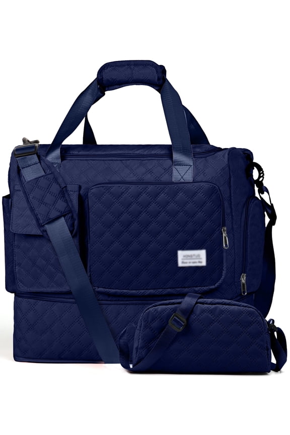 Travel Duffle Bag Weekender Bags for Women with Shoe Compartment Carry on Overnight Bag with Toiletry Bag Hospital Bag for Labor and Delivery Weekender Overnight Bag for Trave Sport Hospital