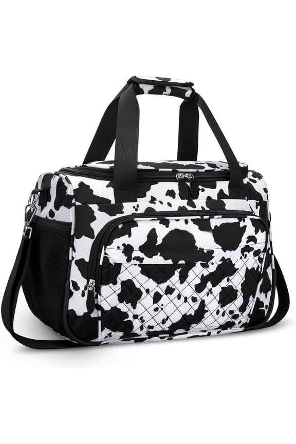 Travel Duffle Bag for Women, Underseat Carry  luggage Bag Foldable Overnight Weekender  Bag Lightweight Airplanes Personal Item Travel Tote Bag for Women Birthday Gifts, 16IN