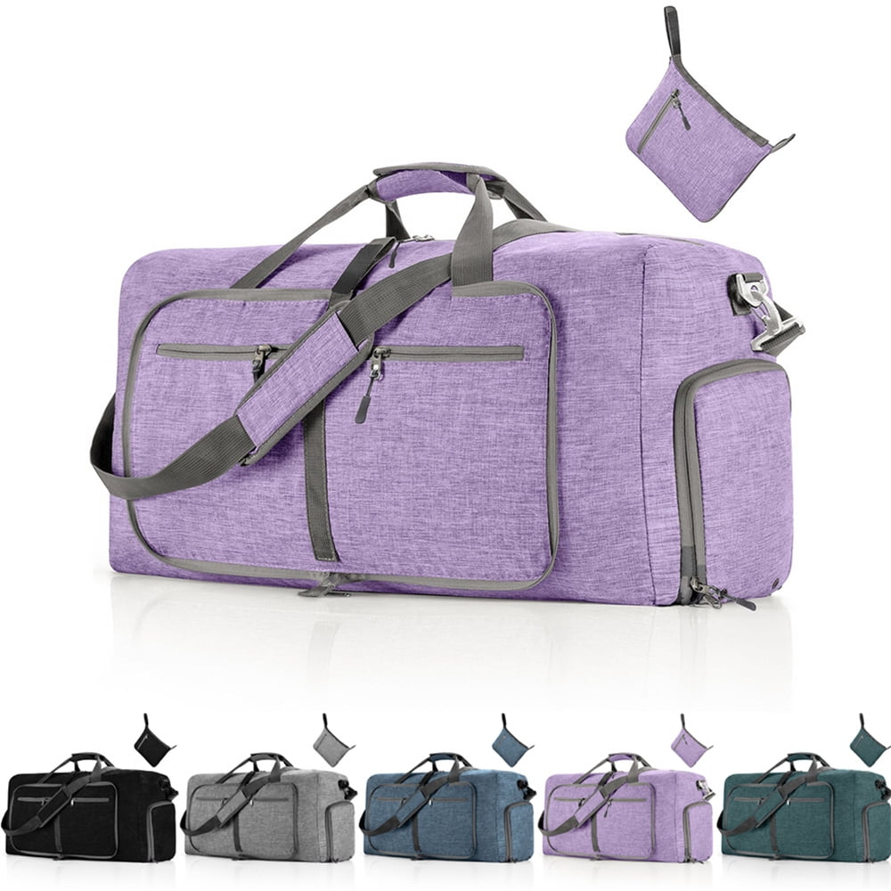 Travel Duffle Bag for Men Women, Overnight Weekend Carry on Holdall Bag ...