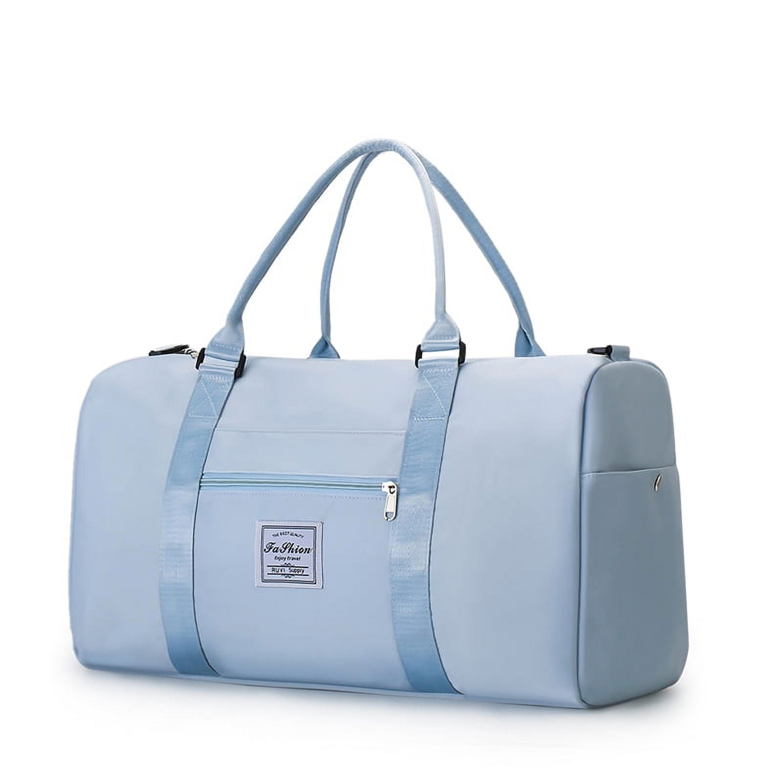 Travel Duffle Bag for Women, Weekend Bag with Shoes Compartment and Wet Pocket, Overnight Bag