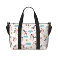 thumbnail image 1 of Travel Duffle Bag - funny seagulls Weekender Bags for Women/Men with Adjustable Straps Shoulder Bag Crossbody Tote Bag for Travel, Gym, Yoga, 1 of 5