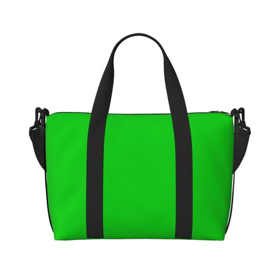 Travel Duffle Bag green Travel Tote Bags Carry on Luggage Waterproof Weekender Bags with Top Handle Adjustable Shoulde Strap for Travel Gym