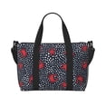 thumbnail image 1 of Travel Duffle Bag red starfish crab Travel Tote Bags Carry on Luggage Waterproof Weekender Bags with Top Handle Adjustable Shoulde Strap for Travel Gym, 1 of 5
