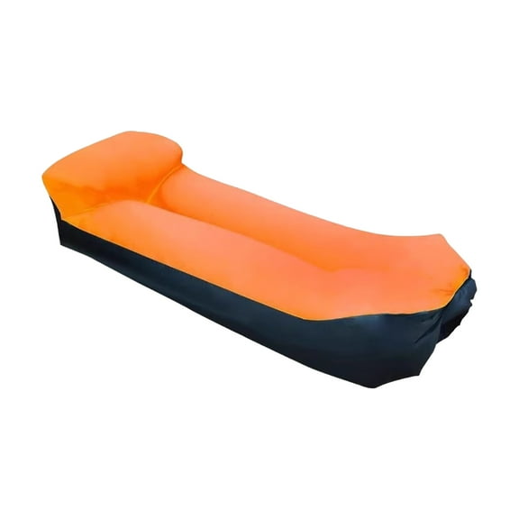 Travel Ergonomic Inflatable Outdoor Inflatable Lounge With Rapid Inflation Systems Polyester Air Mattress