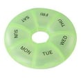 thumbnail image 1 of Travel Essential Large Weekly Pill Organizer 7-Sided Portable Box Planner Small Case (Seven Day Weekly Container) Medication Holder Boxes Organizer Pillbox Dispenser Organizer, 1 of 3
