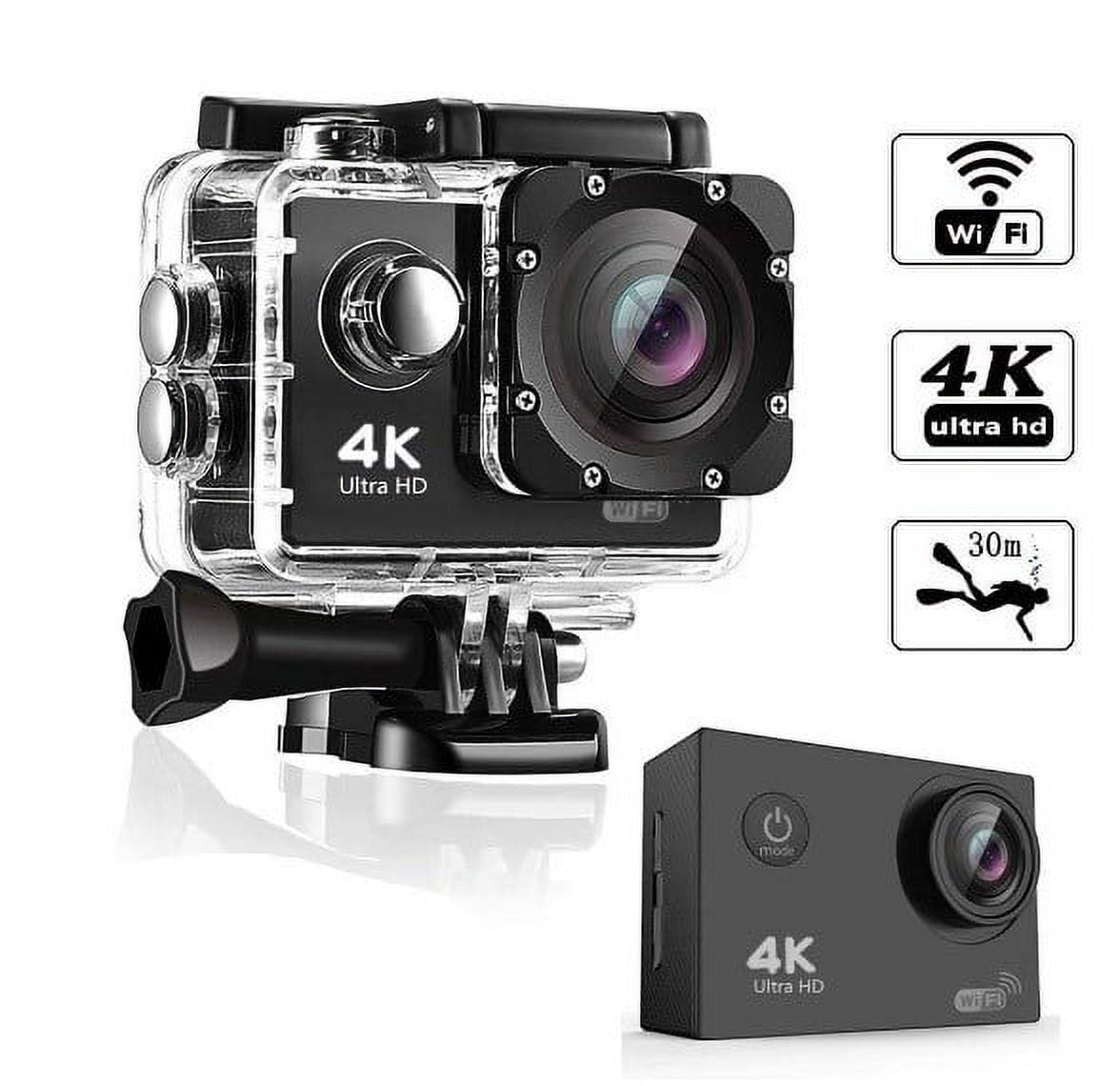 Travel Essentials, LHNFT 4K Sport Action Cam, 16MP Wi-Fi Camcorder