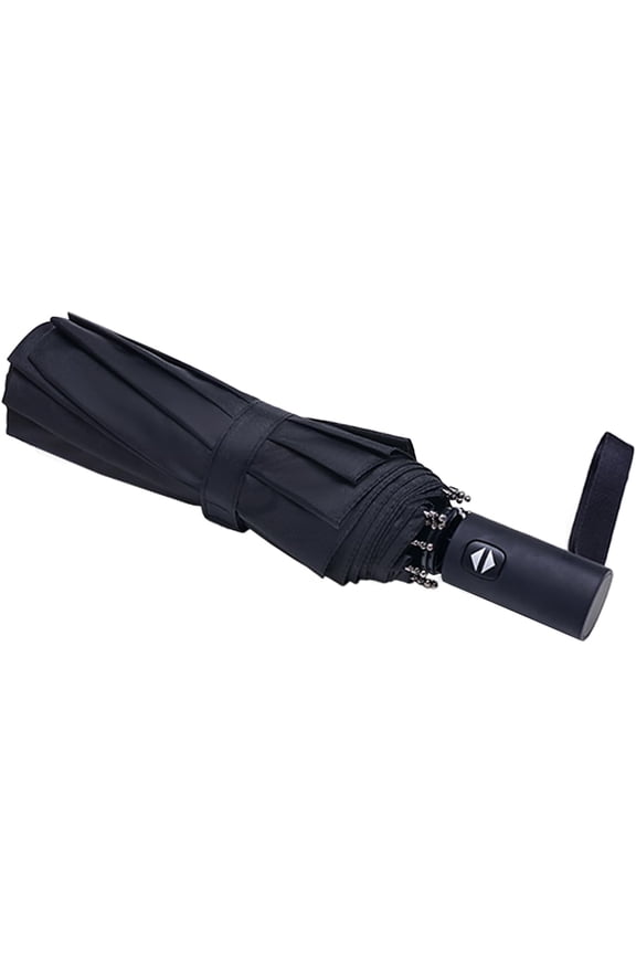Travel Essentials Umbrella Windproof Compact Collapsible Light, Automatic, Strong and Portable, Wind Resistant Folding Small Umbrella for Rain