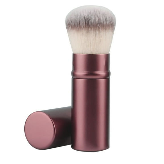 Travel Face Blush Brush Retractable Makeup Brush Cosmetic Brush for Woman
