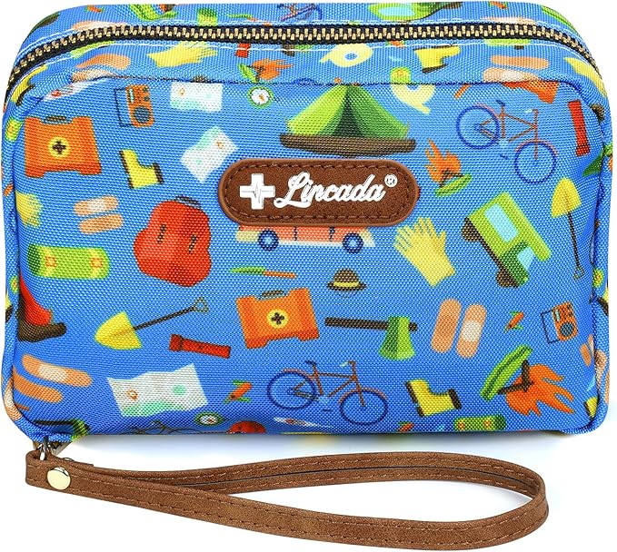 Travel First Aid Kit for Kids, 143 Pieces AllPurpose Emergency First