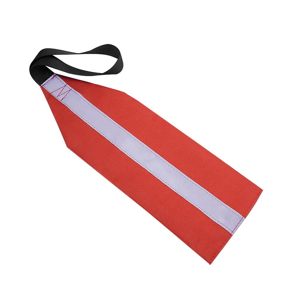 Travel Flag Kayak Warning Flag Reflective Highly Visible Kayak Trailer