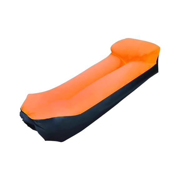 Travel Foldable Air Mattress For Hiking Adventure Tearproof Polyester Construction Quick Inflation Portable Seating