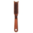 thumbnail image 1 of Travel Folding Boar Hair Brush for All Hair Types Compact Pocket-Size Portable Hair Comb with Design Ideal for Women and Travel Ready, 1 of 8