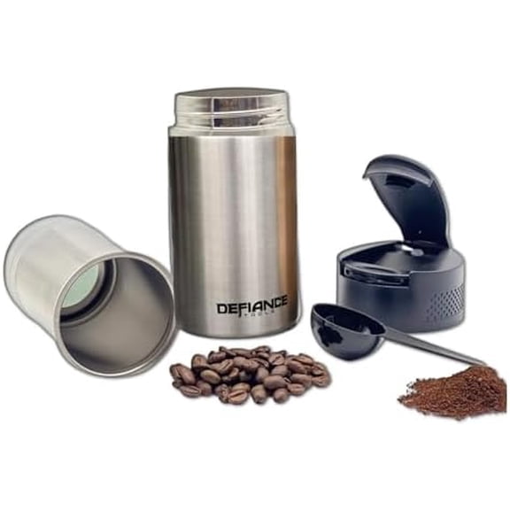 Travel French Press Mug, Portable Coffee Maker, Double Insulated Coffee and Tea Press, Makes 2 Cups, Stainless Steel$$Home Decor, Kitchen, & Other