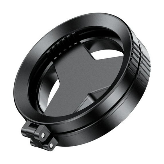 Travel-Friendly CPL Filter: Rotating Polarizing Lens, Foldable Clip-On for Phone Camera Accessories