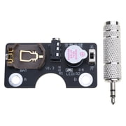 Travel Friendly CW Practice Circuit Board Morse Key Trainer With LED Indicators