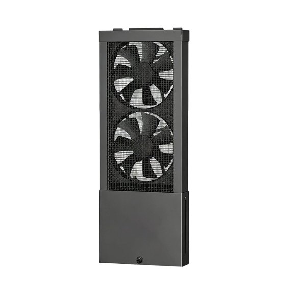 Travel-Friendly Car Vent Fan Delicate USB Powered Design LED Color Light Eco-Friendly 360 Rotating Compact Easy Installation for Travel Camping Beach Stay Cool This Summer Black