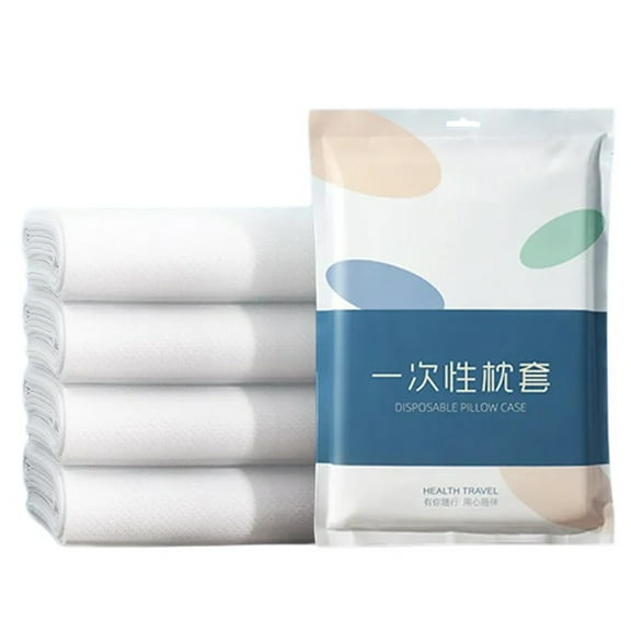 Travel Friendly Disposables Bedding Soft NonWoven Sheets, Duvet and Pillow Covers with Pandas Pattern