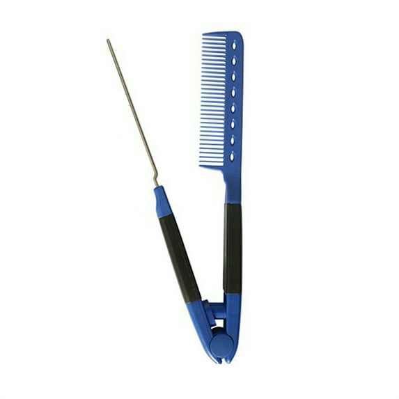Travel Friendly Hair Styling Straightening Comb Home Hair Straightening Brush Comb Quick Styling Parting Comb for Women