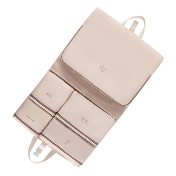 Travel Friendly Hanging Storage Solution for Shoes Clothes and Toiletries