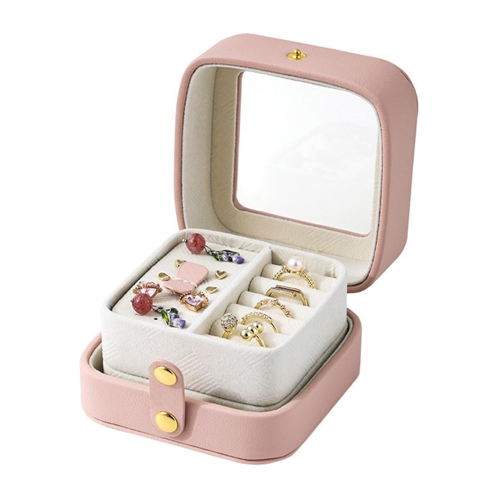 Travel Friendly Jewelry Storage Case with Multiple Compartments ...