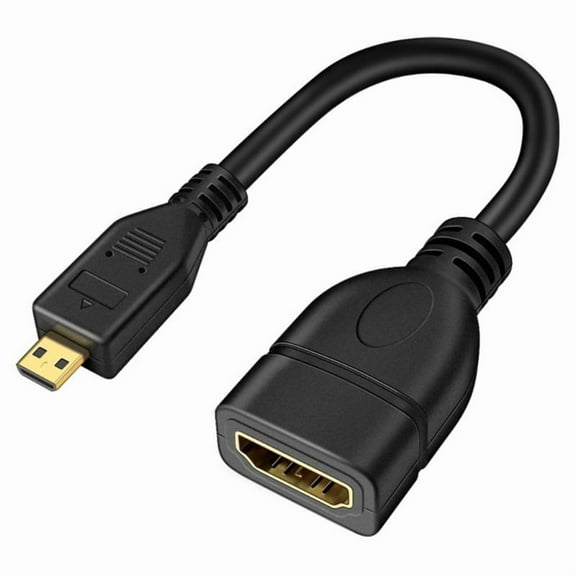 Travel Friendly MicroHDMI Male to Female Converters With 4K Support