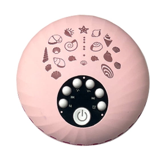 Travel Friendly Plastic Baby Sleep Sound Machine with Timer and Colorful Light