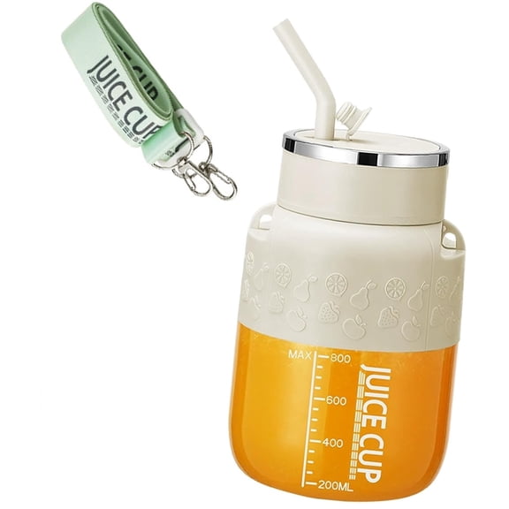 Travel Friendly Portable Blenders Cup 800ml Capacity Ice Crushing Function Juices Maker Plastic Texture for Travel