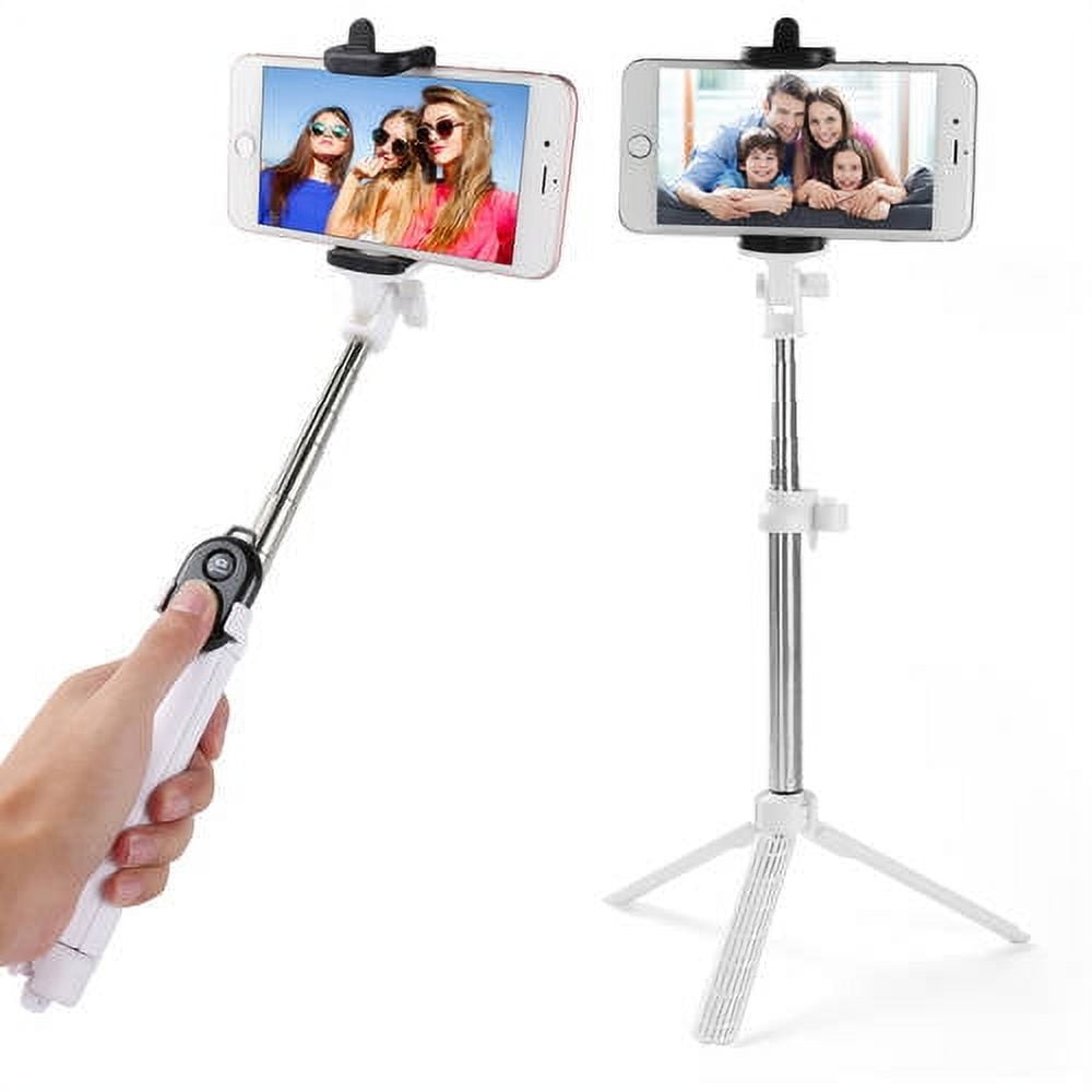 Travel Friendly Portable Wireless Remote Control Selfie Stick And Mini Tripod for Smart Phones