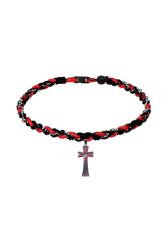 Travel Friendly Rope Crosses Necklace Sporty Accessory For Adventures And Daily Fashion