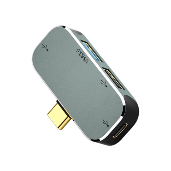 Travel Friendly USB C Dock Aluminum Construction HDTV USB A Port for Systems