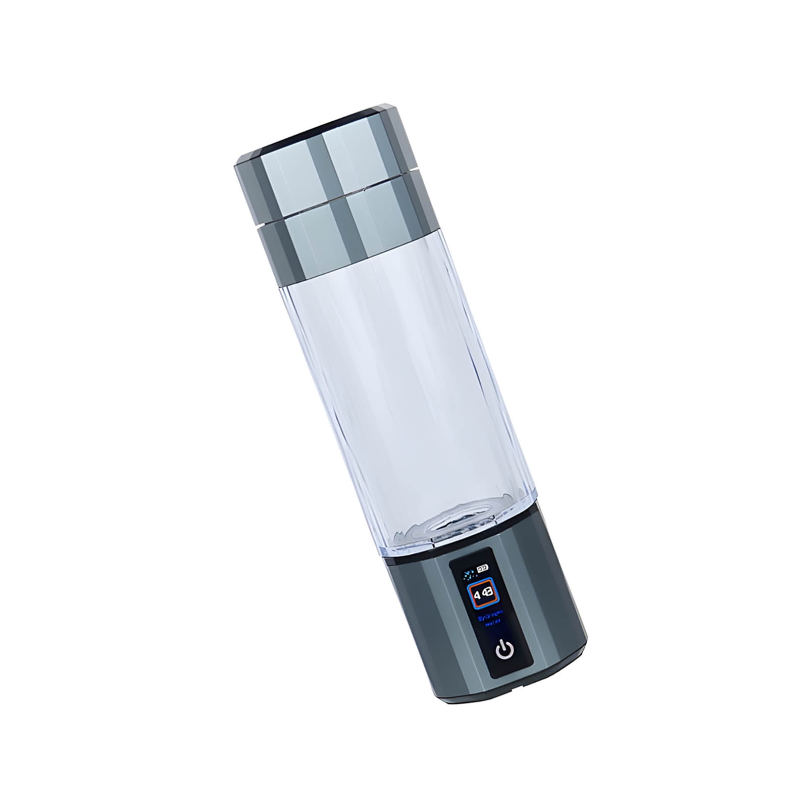Travel-Friendly Water Bottle, Auto Electrolysis & Sturdy Borosilicate Glass for Daily