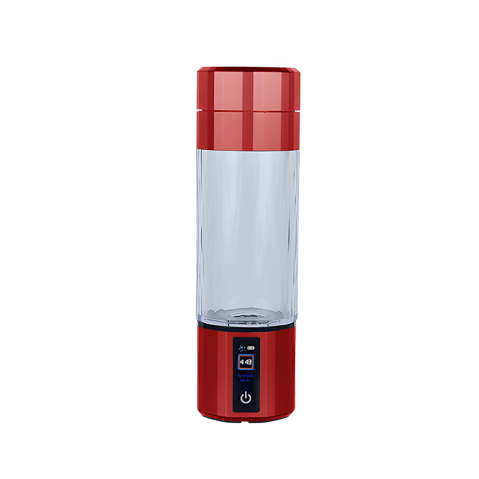 Travel-Friendly Water Bottle, Auto Electrolysis & Sturdy Borosilicate Glass for Daily