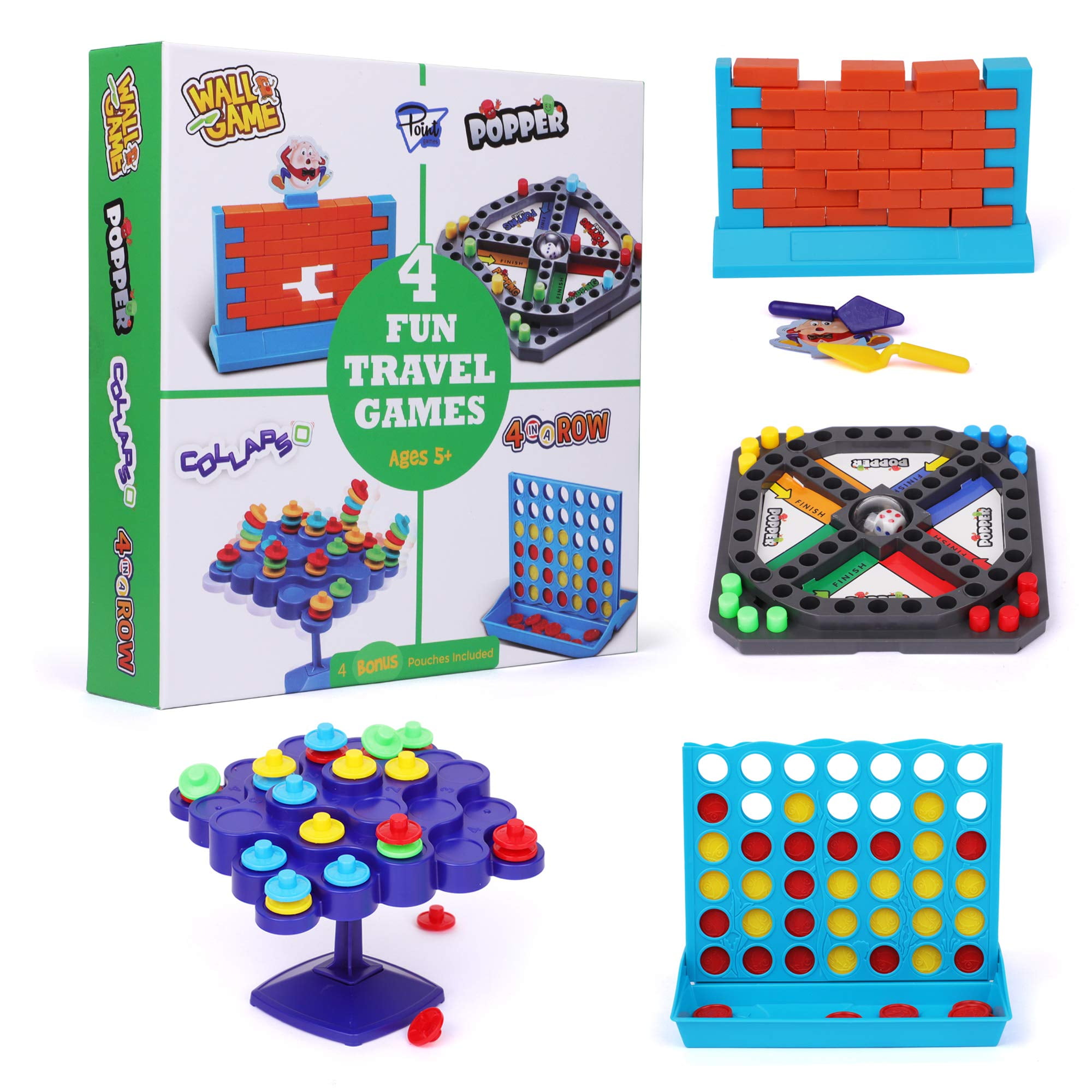 Travel Games for Kids Dry Erase Games Kids Activity Set Games and Puzzles  for Kids Family Travel Games Stocking Stuffers for Kids 