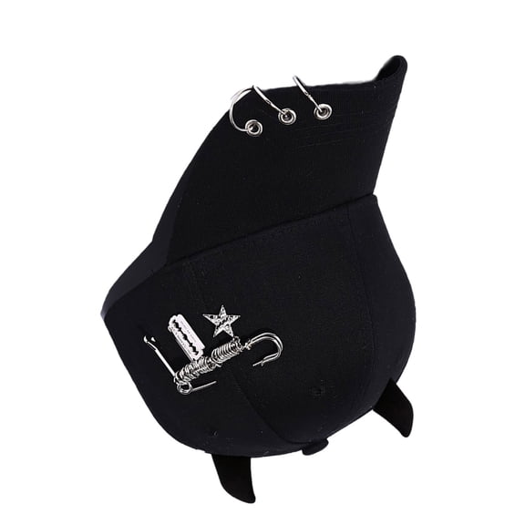 Devil Hat with Horn Baseball Caps Adjust Head Size Sun Hat Cycling Climbing Travel Visors Hat for Girl Woman