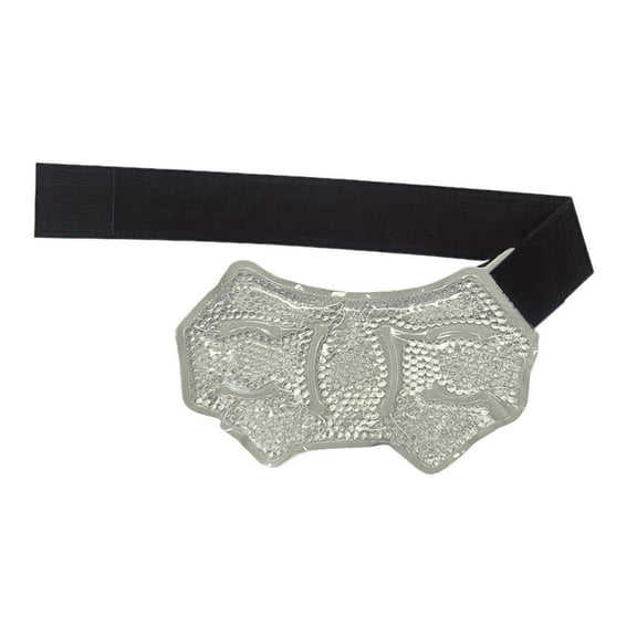 Travel Gel Ice Pack for Ankle – Reusable Cold Hot Wrap with Flexible Support Brace for Injury Recovery and Travel Comfort