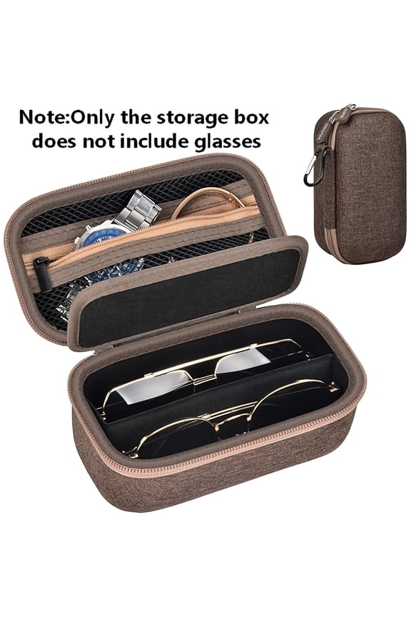 Travel Glasses Organizer Case for Quay Polarized Glasses Men Women, Trendy Sunglasse Storage Holder (Bag Only)