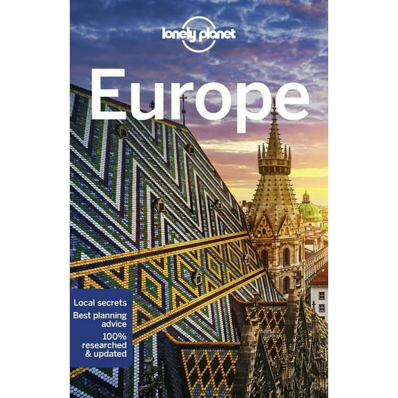 Travel Guide Lonely Planet Europe: Detailed Itineraries Travel Like a Local Insider Tips, (Paperback)