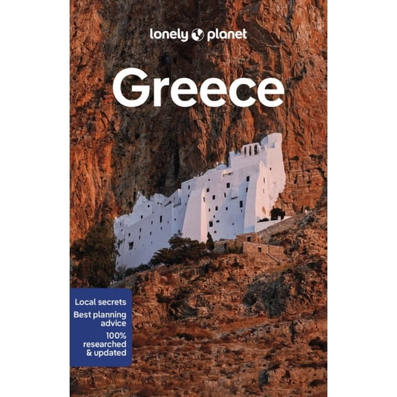 Travel Guide Lonely Planet Greece: Detailed Itineraries Travel Like a Local Insider Tips Covers Athens, Crete, Peloponnese, Cyclades,, (Paperback)
