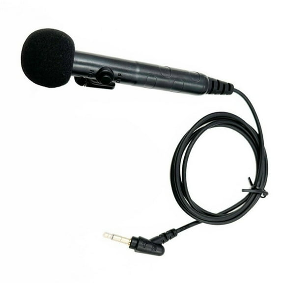 Travel Guide Neck Microphone Handheld With 3.5mm Plug and Power Button 1m Cable For Amplifiers Corded Mic