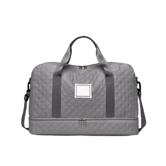 Travel Gym Bag Large Capacity, with Dry Wet Separate Compartments, Adjustable Shoulder Strap, Premium Nylon Fabric, Suitable for Travel, Gym, Business Trip, Size 19.69x11.81x9.84In