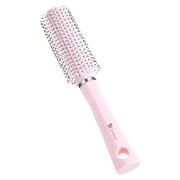 Travel Hair Brush Roll Comb Round Styling Brush for Blow Drying Short Hair Women and Men Portable Roller Hairbrush for Travel