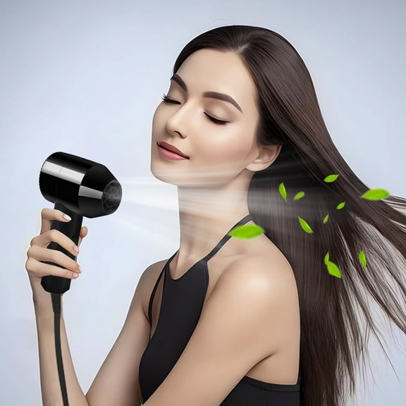 Travel Hair Dryer Mini Blow Dryer Ceramic Ionic for Painting and Acrylic Pouring, Small Hair Dryer Compact and Lightweight for Kids Adults, Fast Drying, Cool Shot Plus Concentrator