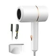 thumbnail image 1 of Travel Hair Dryer with Ionic Technology, Portable 700W Blow Dryer for Home and Salon Use with 2 Comb Attachments, 1 of 2