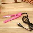 thumbnail image 1 of Travel Hair Straightener – Mini Portable Ceramic Straightening Iron | Smooth Gliding, Infrared Heat, Frizz Control | For Thin to Thick Hair | Compact Design, 1 of 5