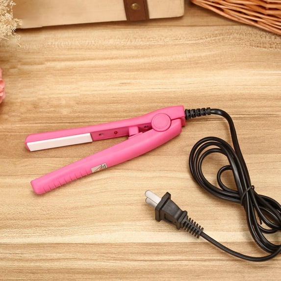 Travel Hair Straightener – Mini Portable Ceramic Straightening Iron | Smooth Gliding, Infrared Heat, Frizz Control | For Thin to Thick Hair | Compact Design