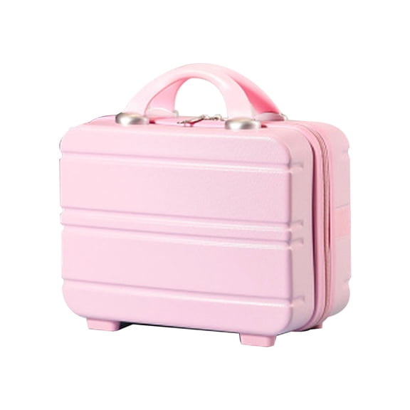Travel Hand Luggage Cosmetic for Case Small Portable Carrying Pouch Cute Suitcase for Makeup Multifunctional Storage