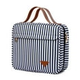 thumbnail image 1 of Travel Hanging Makeup Bag Toiletry Bag Waterproof Large Storage for Travel Bathroom Women Men Blue, 1 of 7