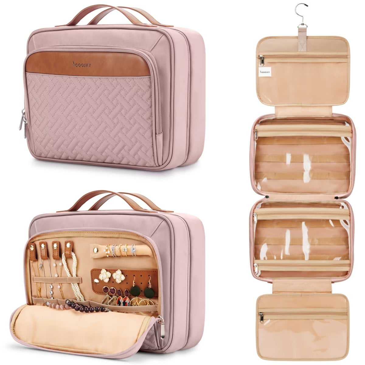 9 Of The Best Women's Hanging Toiletry Bags