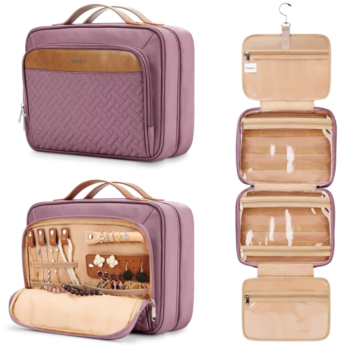 BELLSPIN Toiletry Bag Womens Clear Travel Makeup India | Ubuy