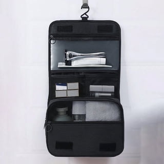 Unbranded Travel Hanging Toiletry Bag, for Men Women Travel Shaving Bag, Waterproof Makeup Bag, Wash Bag Makeup Organizer, Cosmetic Case for Bathroom Shower